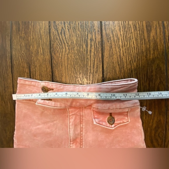 We The Free High Waisted Retro Pink Shorts Size 27 B11 - Picture 5 of 6